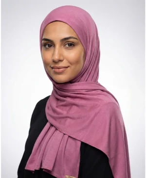 Wild Orchid Pink Jersey Hijab