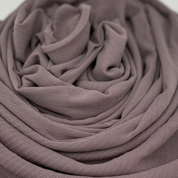 Mauve Light Chiffon Shawl by sunset hijab Abaqy hijab