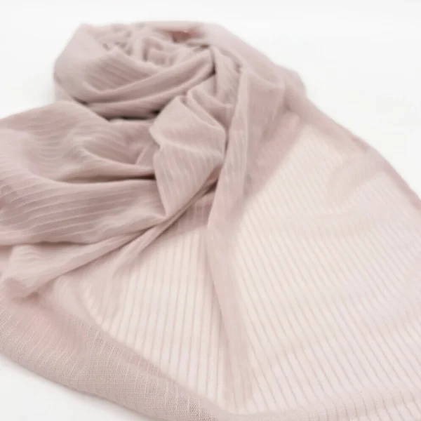 Nude Beige Rosa Light Chiffon Shawl Hijab