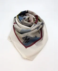 Amber Ripples Printed Hijab Shawl in USA