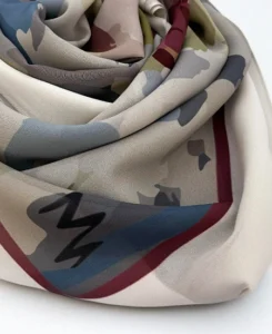 Amber Ripples Printed Hijab Shawl in USA