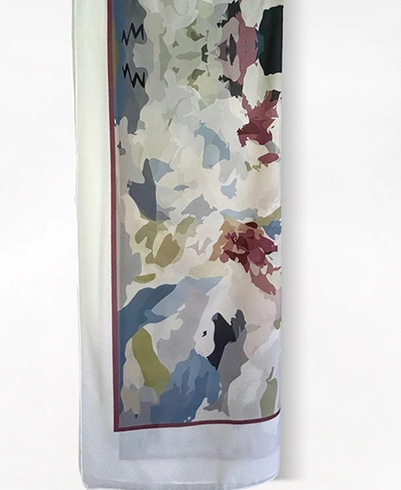 Amber Ripples Printed Hijab Shawl in USA