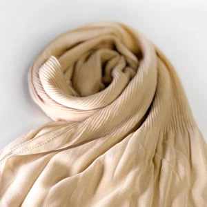 Butter Cream Cascade Light Chiffon Hijab