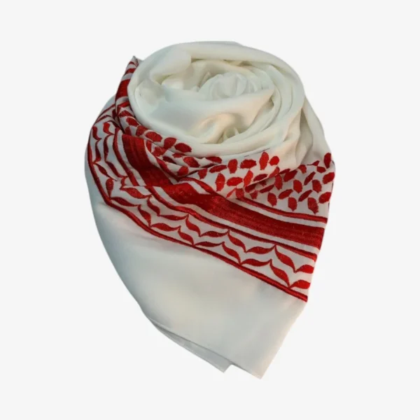 Embroidered Jordan Keffiyeh Hijab by falahi house