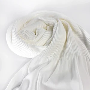 Ivory Cascade Light Chiffon Hijab