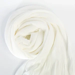 Ivory Cascade Light Chiffon Hijab