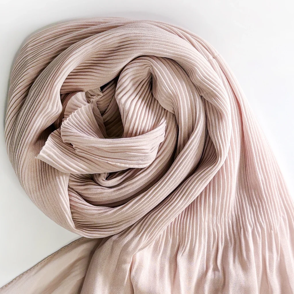SILK LOOK HIJAB-WARM NUDE main image 1