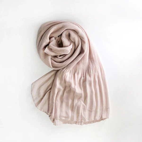 Light Nude Cascade Light Chiffon Hijab