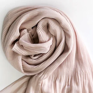 Light Nude Cascade Light Chiffon Hijab