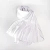 White Cascade Light Chiffon Hijab