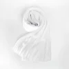 White Cascade Light Chiffon Hijab