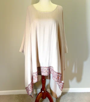 Dusty Rose Embroidered Cardigan