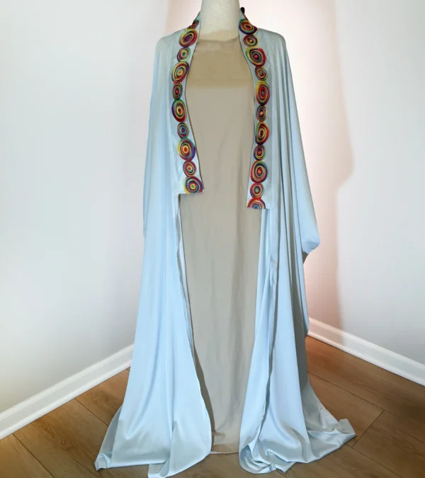 Baby Blue Ramadan Abaya