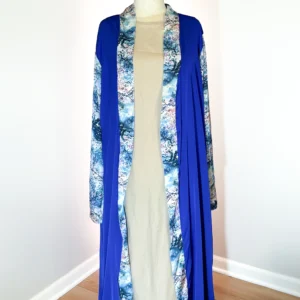 Blue Ramadan Abaya