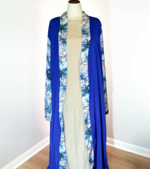 Blue Ramadan Abaya