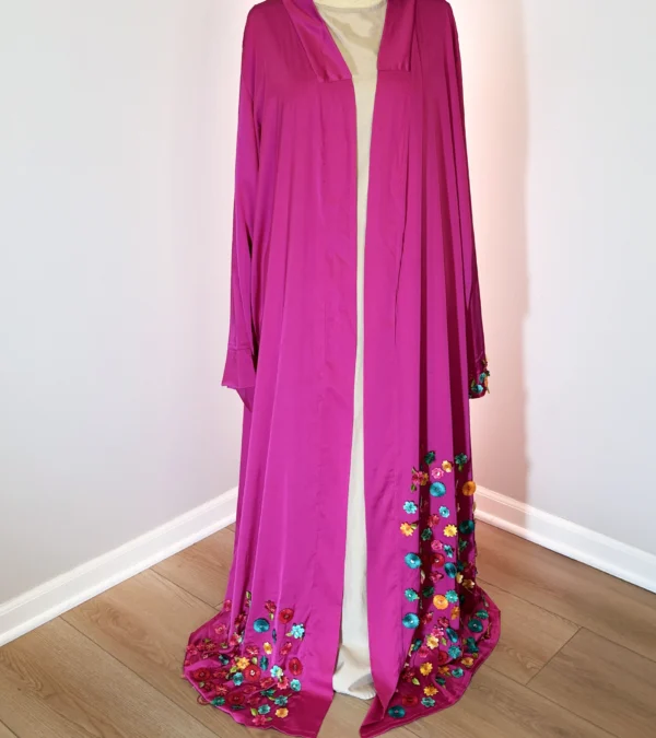 Purple Ramadan Abaya