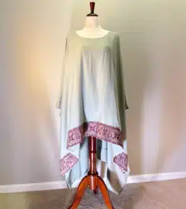 Nude Embroidered Cardigan